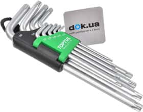 Набор ключей TORX Toptul GAAL0919 T10-T50 9 шт