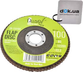 Круг пелюстковий Alloid FD-125100 зерно 100 125 мм