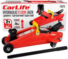 Домкрат Carlife подкатной гидравлический 2 т FJ575