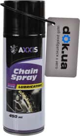 Мастило Axxis Chain Spray для ланцюгів з РТFЕ Мастило Axxis Chain Spray для ланцюгів з РТFЕ