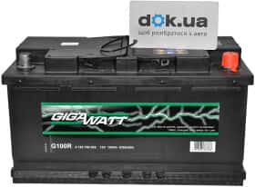 Акумулятор Gigawatt 6 CT-100-R 0185760002