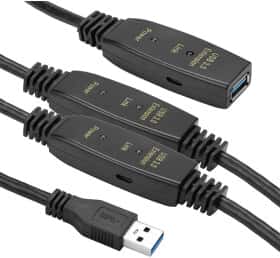 Удлинитель PowerPlant CA912865 USB - USB