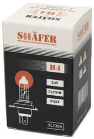 Автолампа Shafer H4 P43t 70 W 75 W прозора SL1204