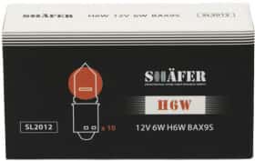 Автолампа Shafer H6W BAX9s 6 W прозрачная SL2012