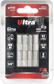 Набор бит Ultra 4015032 10 шт.