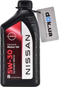 Моторное масло Nissan Genuine 5W-30 синтетическое