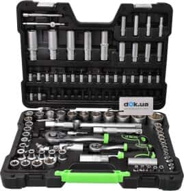 Набор инструментов JBM 54037 1/2", 1/4" 108 ед.