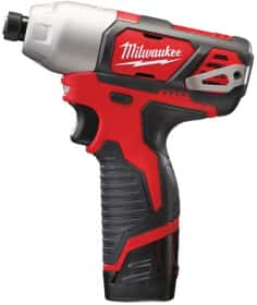 Шуруповерт Milwaukee аккумуляторный M12 BID-202C (2 аккумулятора + ЗУ + чехол)