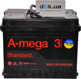 Акумулятор A-Mega 6 CT-60-L Standard M360PM