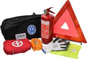 Набор автомобилиста Poputchik 01-132-L черный Volkswagen