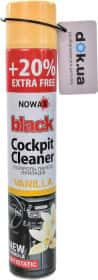Полироль для салона Nowax "Black" Cockpit Cleaner ваниль 750 мл