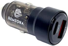 USB зарядка в авто Remzona Treneas Acey 6914067490626 USB зарядка в авто Remzona Treneas Acey 6914067490626