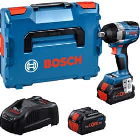 Гайкокрут акумуляторний Bosch GDS 18V-750 C Professional (8 Ah) (2 акумулятори + ЗП + чохол)