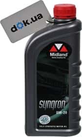 Моторное масло Midland Synqron 0W-20 синтетическое