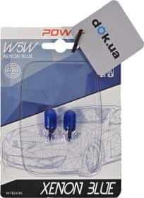 Автолампа M-TECH Xenon Blue W5W W2,1x9,5d 5 W темно-голубая PTZXB12-02B