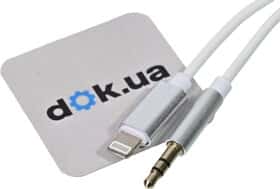 Кабель XoKo AUX-001 AUX-001-WH Apple Lightning - 3.5 (Male) 1 м Кабель XoKo AUX-001 AUX-001-WH Apple Lightning - 3.5 (Male) 1 м