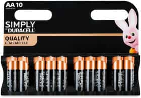 Батарейка Duracell Simply LR6MN15007 AA (пальчикова) 1,5 V 10 шт