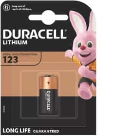 Батарейка Duracell 6358538 CR123A 3 V 1 шт Батарейка Duracell 6358538 CR123A 3 V 1 шт