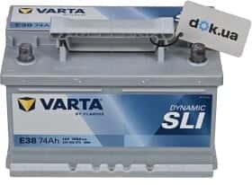 Аккумулятор Varta 6 CT-74-R Dynamic SLI 574402075