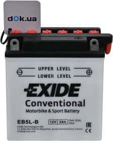 Акумулятор Exide 6 CT-5-R Conventional EB5L-B