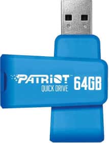 Флешка Patriot Quick Drive 64 ГБ Флешка Patriot Quick Drive 64 ГБ