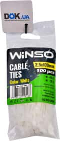 Стяжка Winso 125100 100 мм 2,5 мм 100 шт