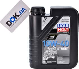 Моторное масло 4T Liqui Moly Motorbike Street 10W-40 полусинтетическое Моторное масло 4T Liqui Moly Motorbike Street 10W-40 полусинтетическое