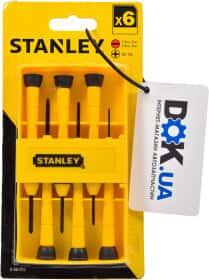 Набір викруток прецизійних Stanley 0-66-052 6 шт.