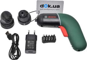 Электроотвертка Bosch IXO VI (Full set) (ЗУ + биты + насадки + чехол)