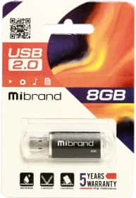 Флешка Mibrand Cougar 8 ГБ MI20CU8P1B