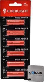 Батарейка Enerlight Mega Power 4823093501911 AA (пальчикова) 1,5 V 6 шт