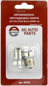 Автолампа AG-Autoparts S25 BA15s 21 W AG40182