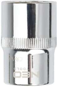 Торцева головка Neo Tools 08-581 9 мм 1/2"