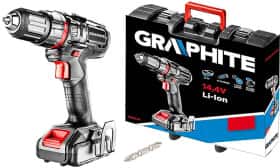 Шурупокрут Graphite акумуляторний 58G218 (1 акумулятор + чохол)