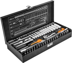 Набор торцевых головок и комплектующих Neo Tools 08-679 1/4" (63 пр.)