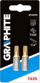 Набір бит Graphite 57H974 2 шт.