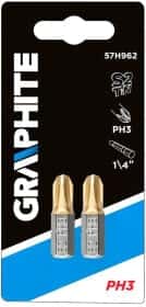 Набор бит Graphite 57H962 2 шт.