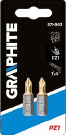 Набор бит Graphite 57H963 2 шт.