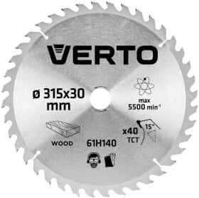 Круг отрезной Verto 61H140 315 мм Круг отрезной Verto 61H140 315 мм