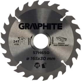 Круг отрезной Graphite 57H650 165 мм