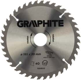 Круг отрезной Graphite 55H600 185 мм Круг отрезной Graphite 55H600 185 мм