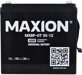 Акумулятор для ДБЖ Maxion MXBP-OT55-12 MXBPOT1255 55 Аг 12 В Акумулятор для ДБЖ Maxion MXBP-OT55-12 MXBPOT1255 55 Аг 12 В