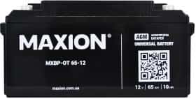 Аккумулятор для ИБП Maxion MXBP-OT65-12 MXBPOT1265 65 Ач 12 В Аккумулятор для ИБП Maxion MXBP-OT65-12 MXBPOT1265 65 Ач 12 В