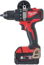 Шуруповерт Milwaukee аккумуляторный M18 BLDD2-502X (2 аккумулятора + ЗУ + чехол)