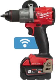Шуруповерт Milwaukee аккумуляторный M18 ONEDD2-502X (2 аккумулятора + ЗУ + чехол)
