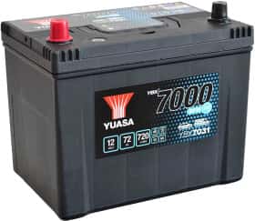 Акумулятор Yuasa 6 CT-72-L YBX 7000 EFB YBX7031
