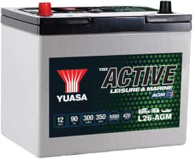 Тяговий акумулятор Yuasa L26-AGM L26AGM 90 Аг 12 В