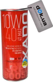Моторна олива 4Т Xado Atomic Red Boost 10W-40 синтетична Моторна олива 4Т Xado Atomic Red Boost 10W-40 синтетична