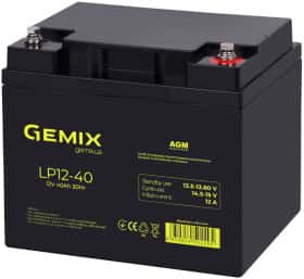 Аккумулятор для ИБП Gemix LP LP12-40 00320023 40 Ач 12 В Аккумулятор для ИБП Gemix LP LP12-40 00320023 40 Ач 12 В