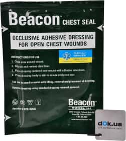 Окклюзионная наклейка Beacon Medical Beacon Chest Seal НФ-00001664 6″ Окклюзионная наклейка Beacon Medical Beacon Chest Seal НФ-00001664 6″